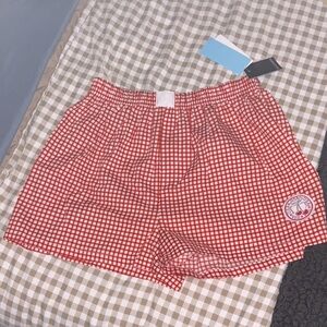 Red Checkered Boxer Shorts